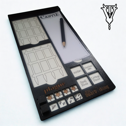 Escape The Dark Castle - Character Player Board - Card Holder back view — The Board Viking