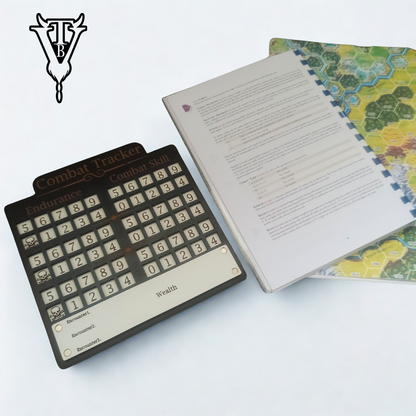 Barbarian Prince Solo RPG Combat Tracking Player Board — The Board Viking