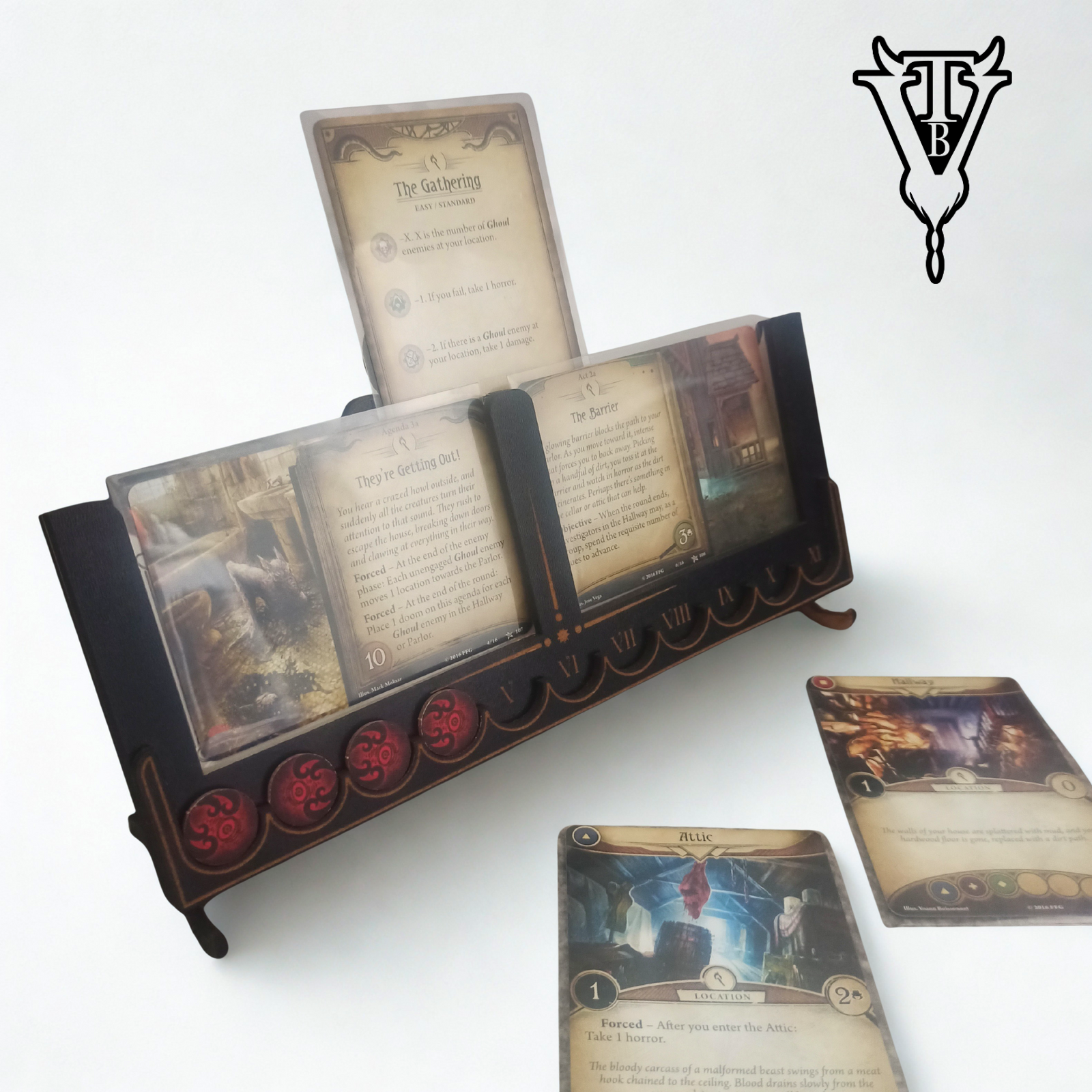 Arkham Horror The card game Act - Agenda - Scenario Card Holder detail view — The Board Viking