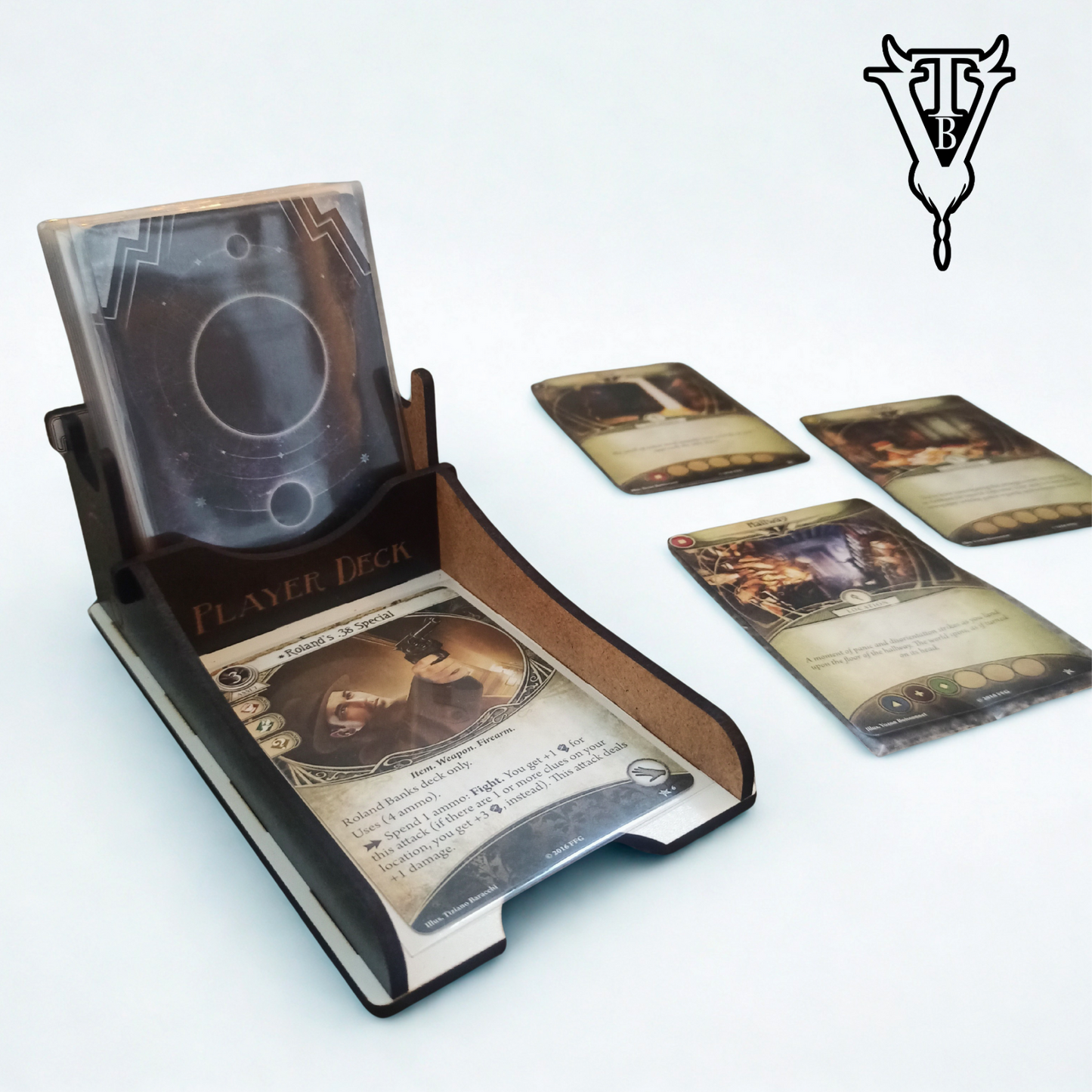 Arkham Horror Card Game Player Deck Draw / Discard Holder