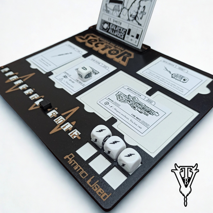 Escape The Dark Sector — Character Player Board & Card Organiser detail view — The Board Viking