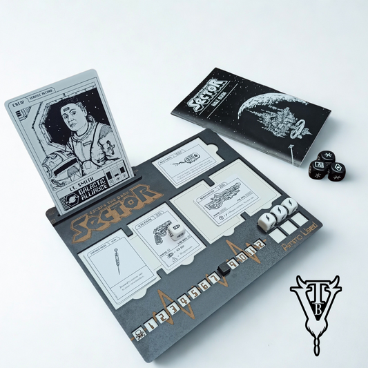 Escape The Dark Sector — Character Player Board & Card Organiser