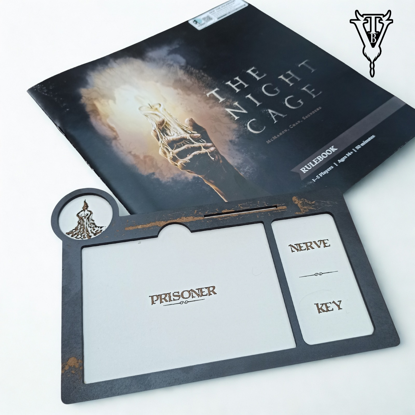 The Night Cage Board Game - Prisoner Character Board — The Board Viking