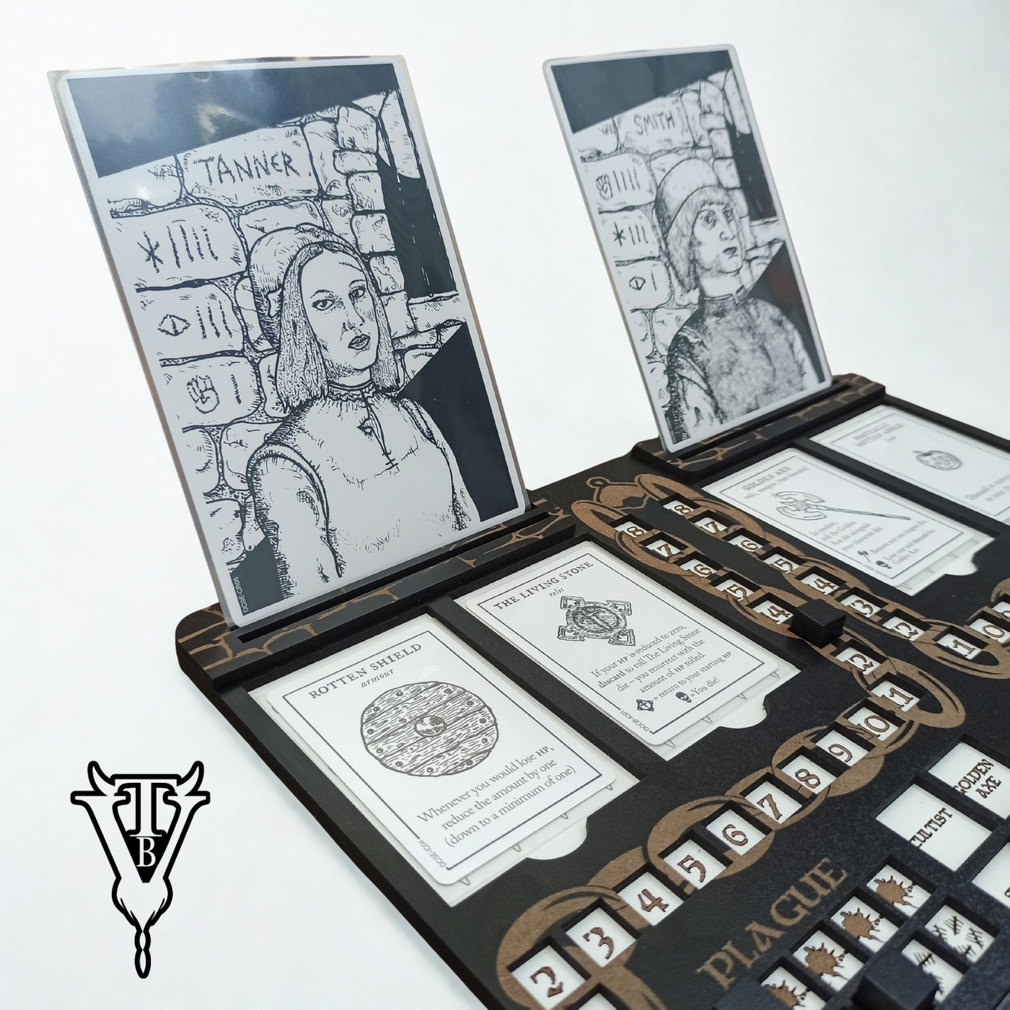 Escape The Dark Castle — Character Player Board V2 (Solo Play) view 10 — The Board Viking