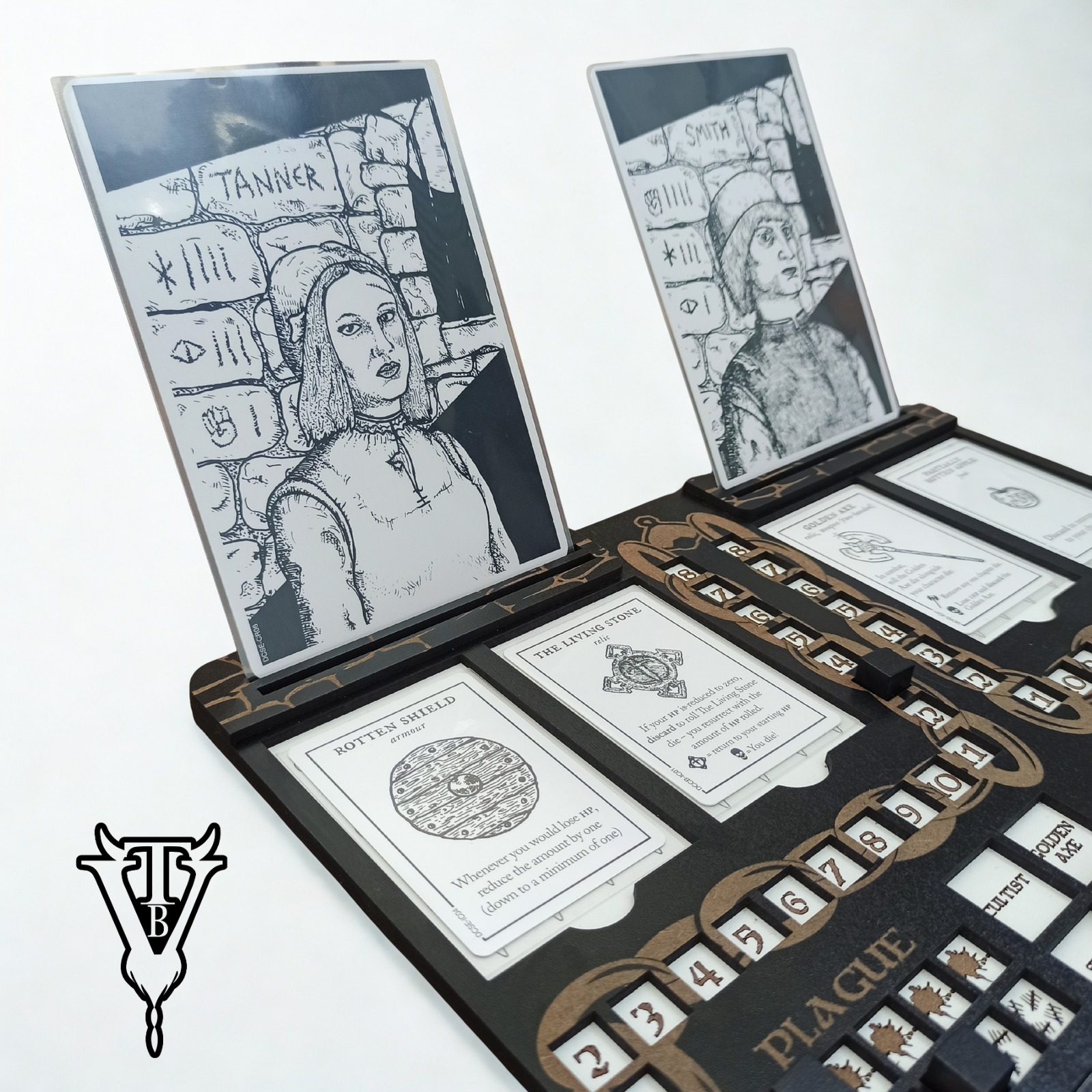 Escape The Dark Castle — Character Player Board V2 (Solo Play) view 10 — The Board Viking