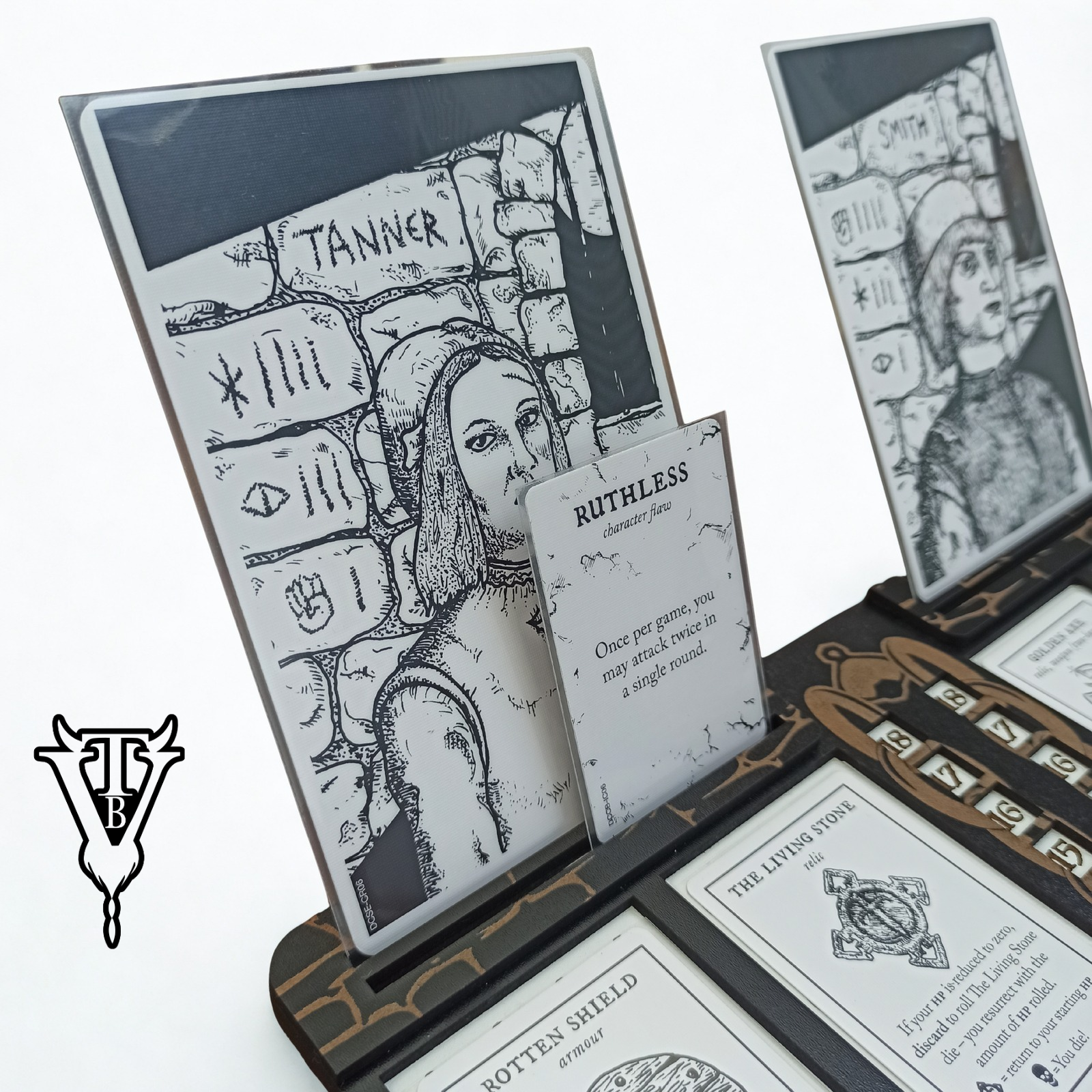 Escape The Dark Castle — Character Player Board V2 (Solo Play) packaging — The Board Viking