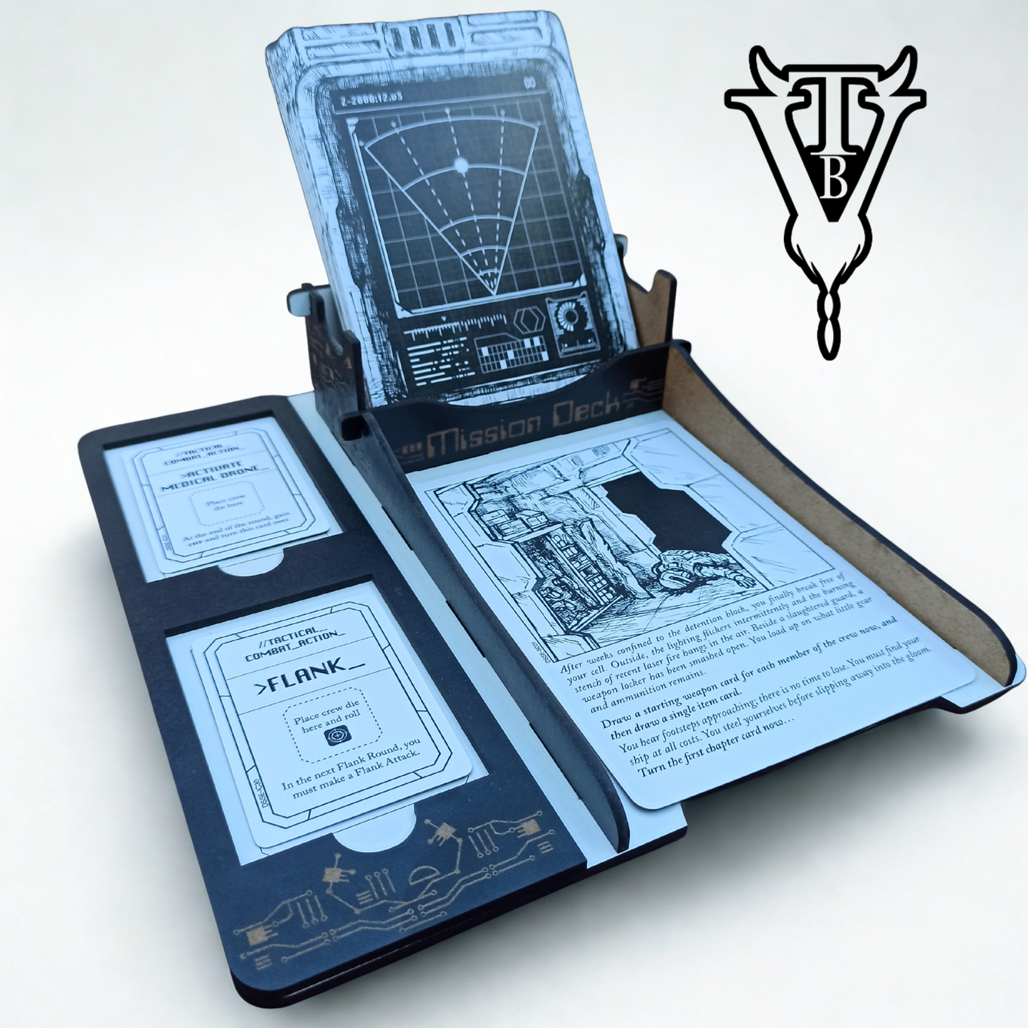 Escape the Dark Sector Mission Deck Card Holder | The Board Viking