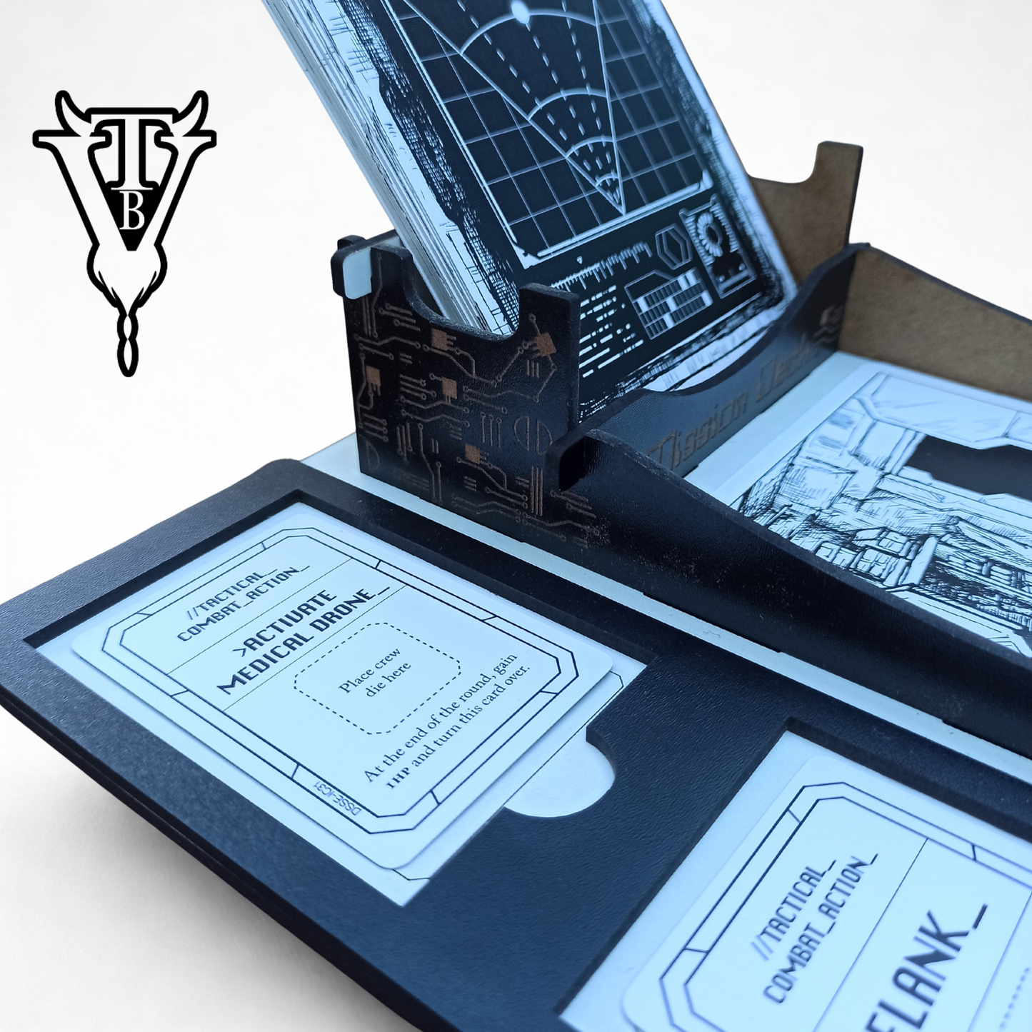 Escape the Dark Sector Mission Deck Card Holder | The Board Viking