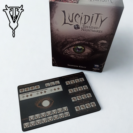 Lucidity Six Sided Nightmares Dice Game - Player Board