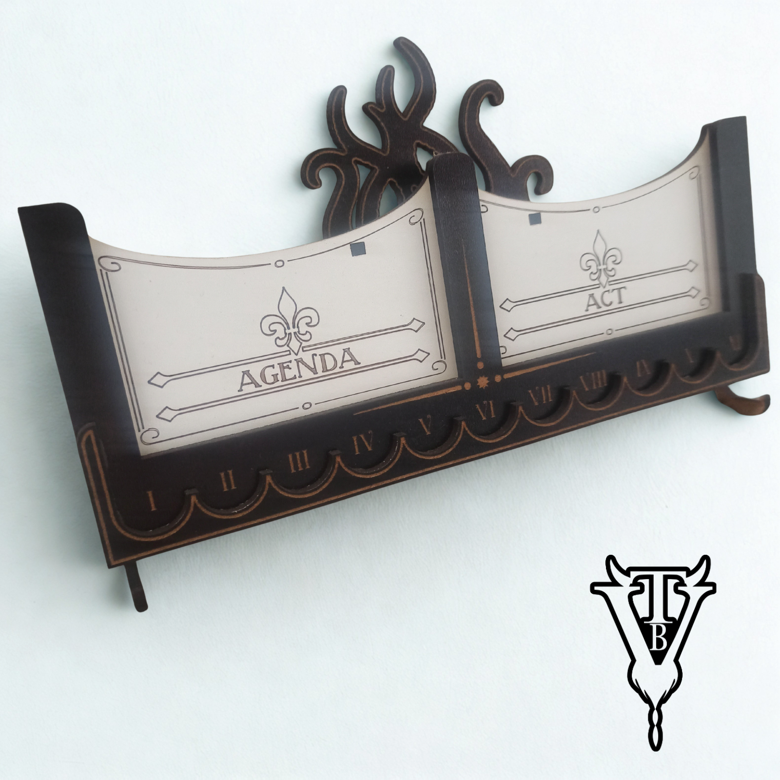 Arkham Horror The card game Act - Agenda - Scenario Card Holder in use — The Board Viking