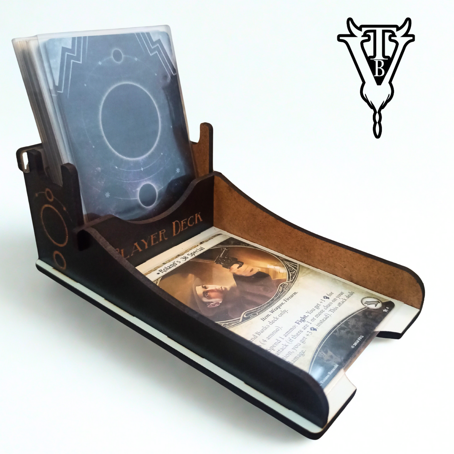Arkham Horror Card Game Player Deck Draw / Discard Holder