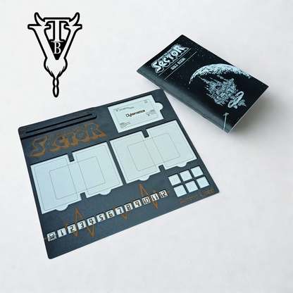 Escape The Dark Sector — Character Player Board & Card Organiser components — The Board Viking