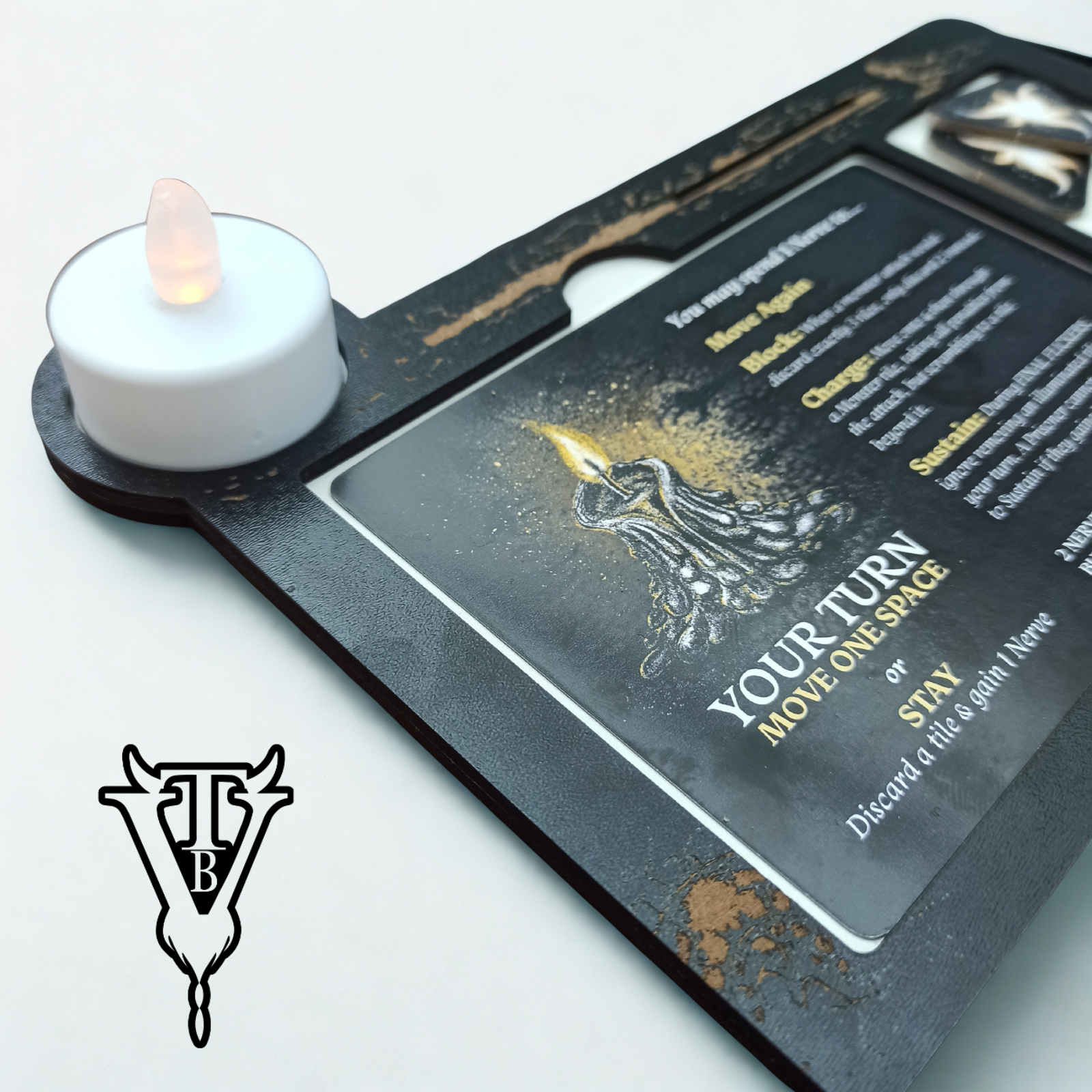 The Night Cage Board Game - Prisoner Character Board packaging — The Board Viking