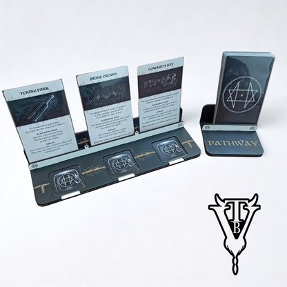 The Night Cage Board Game - Pathway Card And Tile Holder. view 9 — The Board Viking