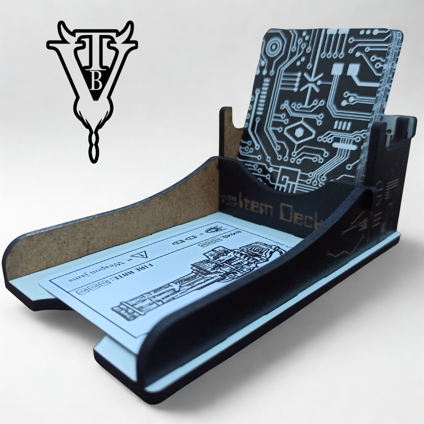 Escape The Dark Sector - item deck draw/discard holder detail view — The Board Viking