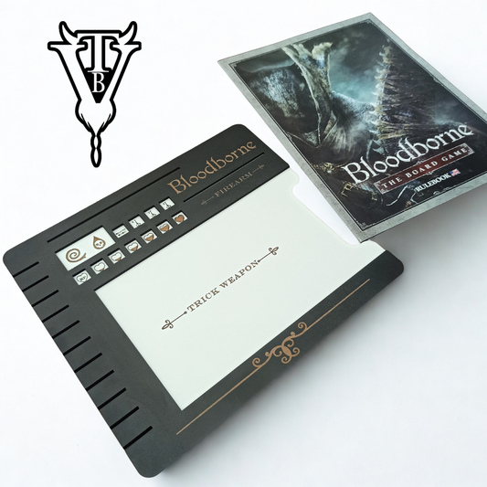 Bloodborne The Board Game — Hunter Character Dashboard & Card Holder — The Board Viking