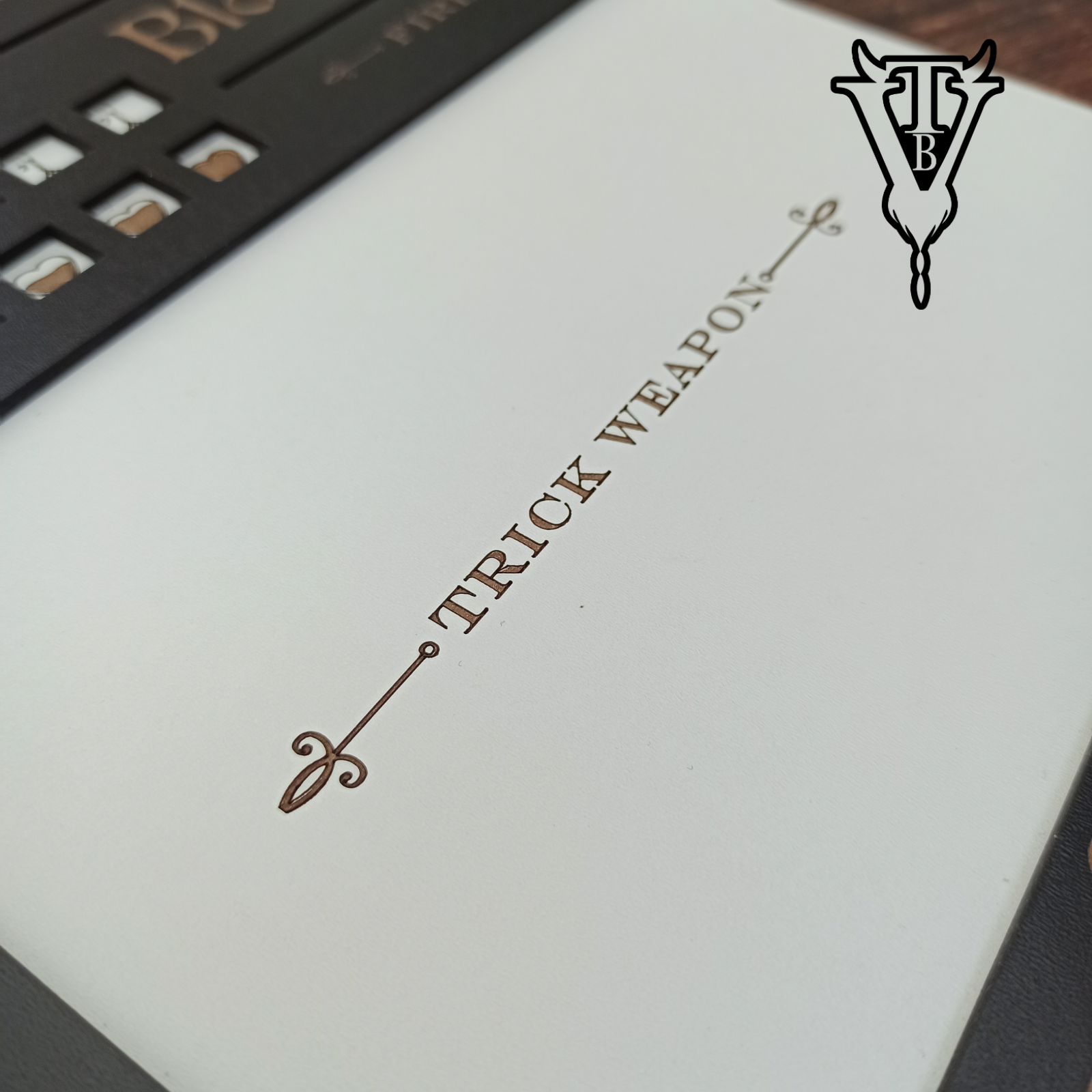 Bloodborne The Board Game — Hunter Character Dashboard & Card Holder side view — The Board Viking