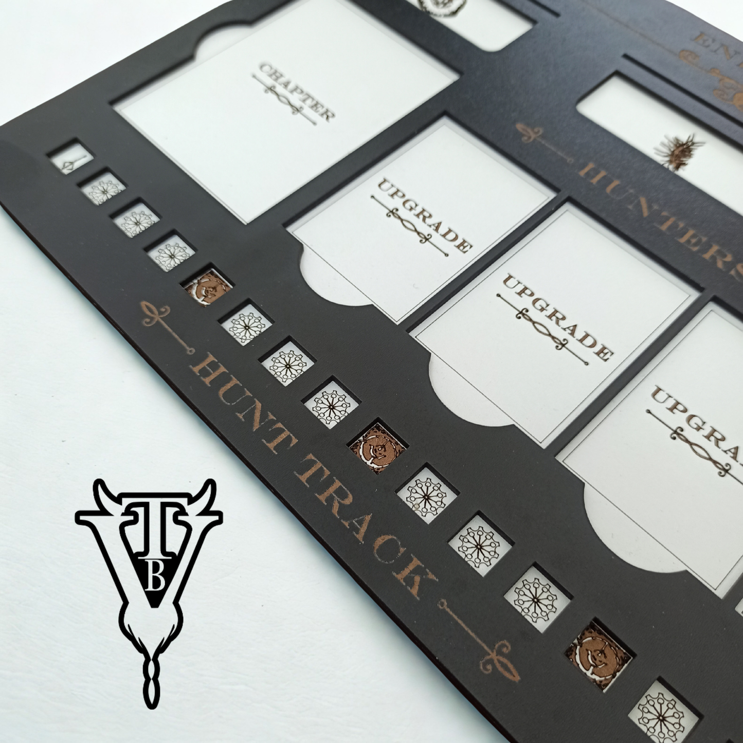 Bloodborne The Board Game — Hunt Board & Hunter's Dream Tracker detail view — The Board Viking
