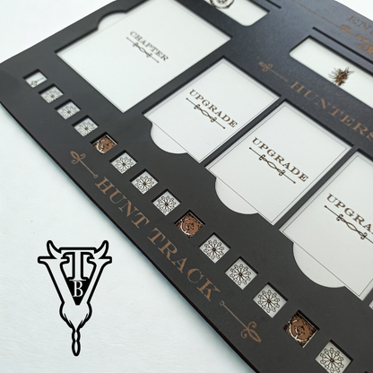 Bloodborne The Board Game — Hunt Board & Hunter's Dream Tracker detail view — The Board Viking